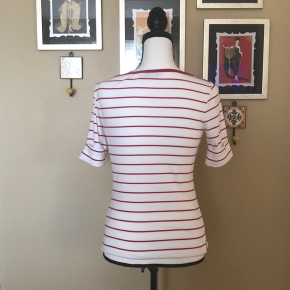 Lauren Ralph Lauren boatneck top - Picture 3 of 5